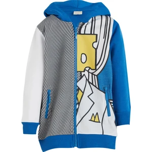 Miami Cool Kapüşonlu Sweatshirt Saks 4 Yaş