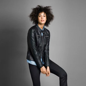 Deri Ceket Onlbandit Faux Leather Biker 15081400-Blk