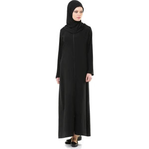5008-1 Pratik Kendinden Örtülü Namaz Elbisesi