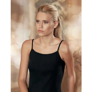 Kadın Siyah İp Askılı Düz Atlet MB001