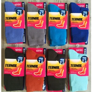 Kadın 6 li Paket Termal Çorap 6550