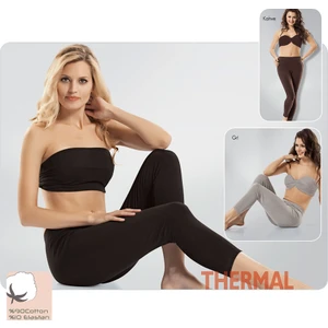 Elif Çamaşır Şardonlu Kadın Termal Tayt