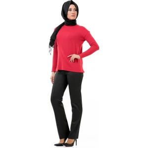 Pantolon,Klasik,Hafif Dusuk Belicepli,Arka Fletolu