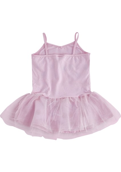 Lisanslı Disney Princess Askılı Elbise Pembe 2 Yaş