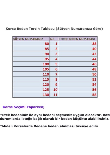 Ten Rengi Sırt Dekolteli Boy Korse