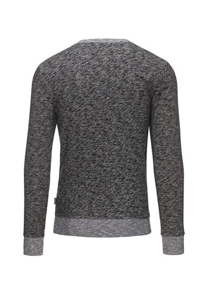 Erkek Koyu Gri Melanj Clemens Sweatshirt 12112149