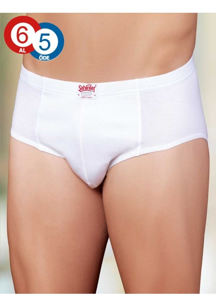 6'lı Paket Şahinler %100 Pamuk Erkek Külot ME009