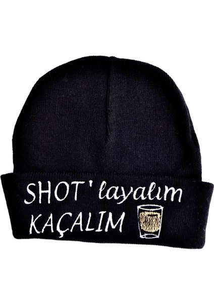 Shot'Layalım Kaçalım Siyah Bere
