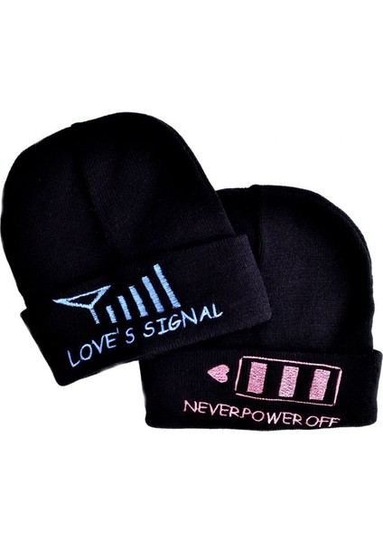 Love Signal Çiftt 2 'Li Siyah Bere