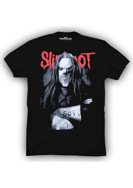 slipknot Mick Baskılı Erkek Tshirt