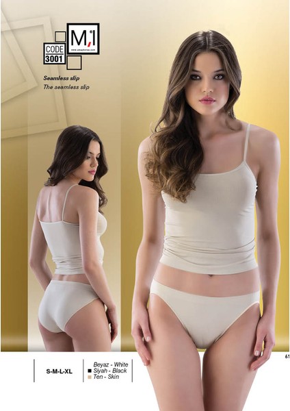 3001 Dikişsiz Slip