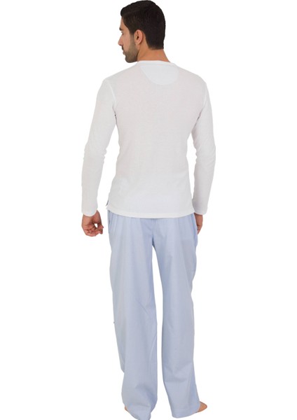 TheDON Ribana Beyaz Erkek Pijama Takımı