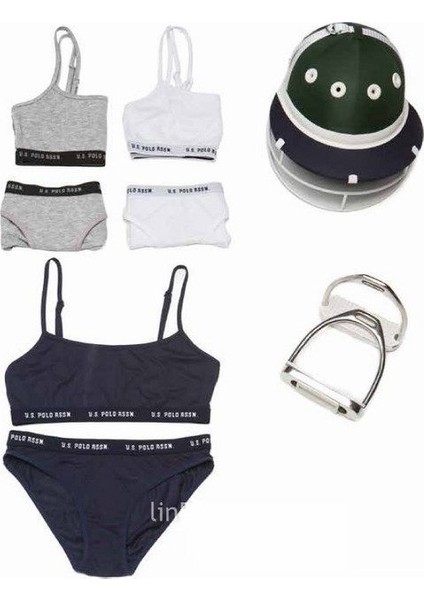 U.S. Polo 65004 Kısa Büstiyer Slip Takım fiyatları