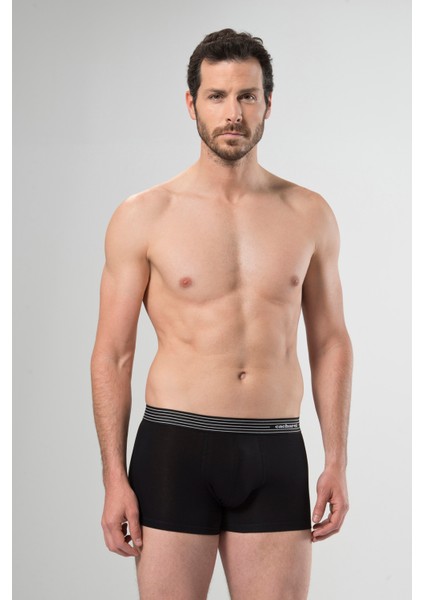1318 İkili Boxer - Siyah