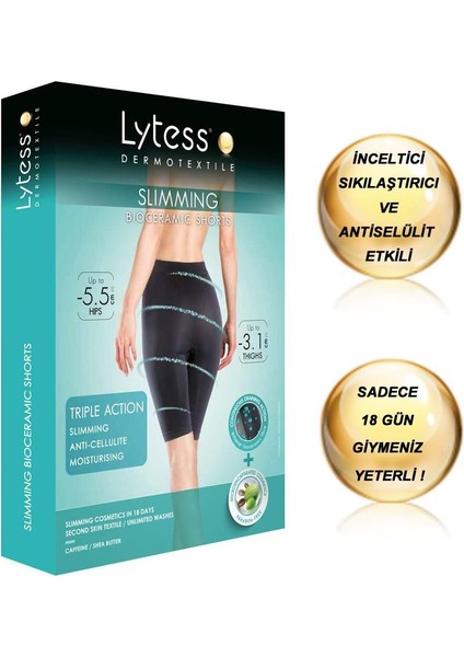 Slimming Bioceramic Bike Short (S-M) - Şort