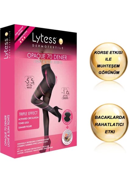 T-2 Slimming&Tonic 70D Tights - Çorap