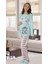 1519 Kalpli Micro Kumaş Lohusa ve Hamile Pijama Takımı 1