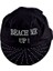 Siyah Beach Me Up Taşlı Bandana 1