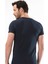 1307 O Yaka Kısa Kollu Erkek T-Shirt - Lacivert 3