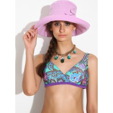 Bay Şapkacı Çiçekli Şapka