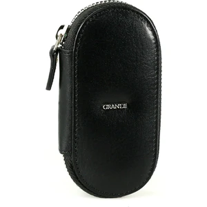 00716 Hakiki Deri Anahtarlık Siyah