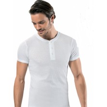 Erdem 1125 Fitilli Düğmeli Erkek Tshirt Fanila