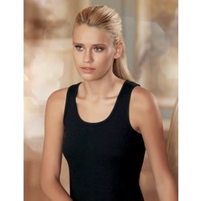 Şahinler Geniş Askılı Ribana Atlet Siyah Mb004