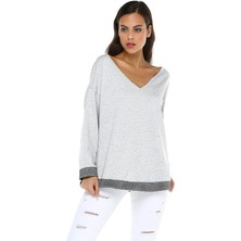 Quincey Kadın Lame Detaylı Sweatshirt