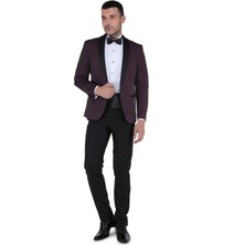 Buenza 120S Smokin Takım Elbise - Bordo