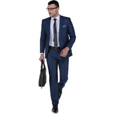 Buenza Moreno Slim Fit Mono Tk Yrt Takım Elbise - Lacivert
