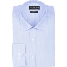 Buenza Sry 1029 Uzun Kol Slim Fit Gömlek-Mavi