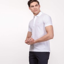 Lacoste Erkek Beyaz Paris Polo Tshirt Ph5522.001