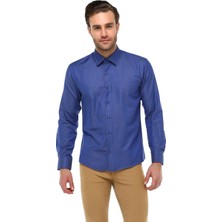 Varetta Slim Fit Kesim Uzun Kol Pamuklu Gömlek Gömlek