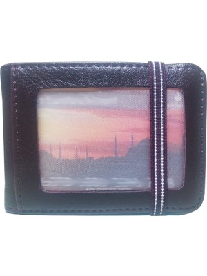 İdeal İpli Deri Erkek Kartlık Cüzdan Yatay