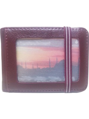 İdeal İpli Deri Erkek Kartlık Cüzdan Yatay