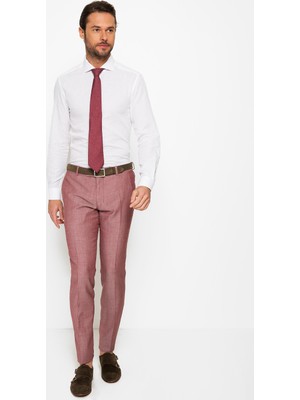 Cacharel Kırmızı Slim Fit Pantolon