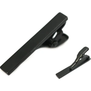 Ocean Pole 4 cm Siyah Slim Kravat İğnesi