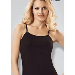 209R Kadın  Ribana İp Askılı Renkli Atlet