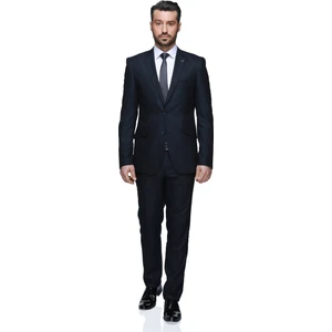 Fernando Mono Tk Yrt 8 Drop Slim Fit Takım Elbise - Lacivert