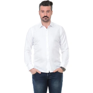 Sry 41102 Slim Fit Uzun Kol Gömlek - Beyaz