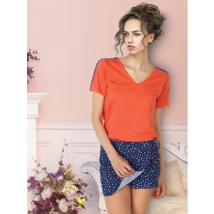 Spotted Coral Şortlu Takım