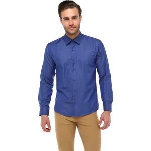 Slim Fit Kesim Uzun Kol Pamuklu Gömlek Gömlek