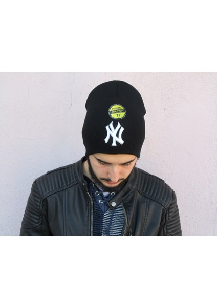 Modamarka Shop Ny Unisex Bere New York Kışlık Pamuklu Şapka