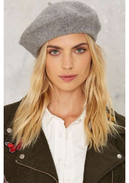 Modamarka Shop Kadın Ressam Beresi Fransız Şapka Gri fiyatları