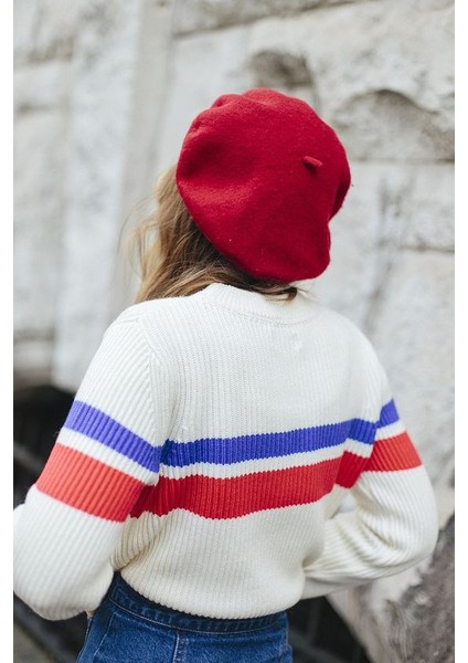 Modamarka Shop Kadın Ressam Beresi Fransız Şapka Gri modelleri