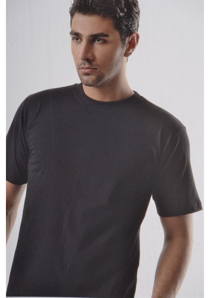 1122 Sıfır Yaka Erkek Tshirt Fanila