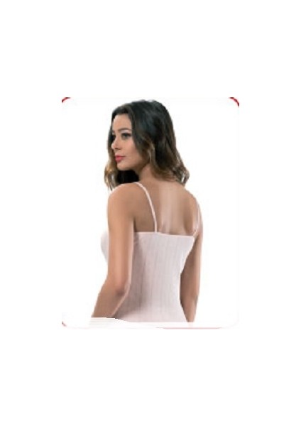 3'lü paket 2205 Bayan Ribana İp Askılı Atlet