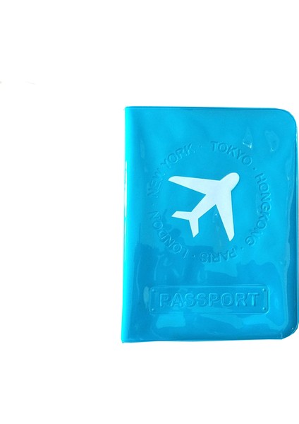 M-Square Pvc Deri Pasaport Kılıfı Seyahat Cüzdanı