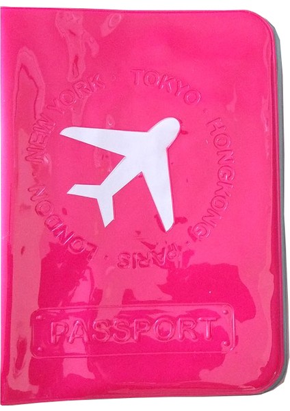 M-Square Pvc Deri Pasaport Kılıfı Seyahat Cüzdanı