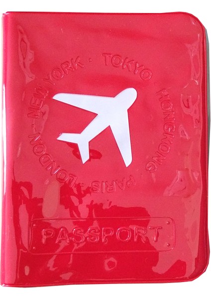 M-Square Pvc Deri Pasaport Kılıfı Seyahat Cüzdanı